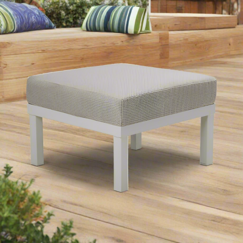 Telescope Casual Larssen Cushion Aluminum Outdoor Ottoman