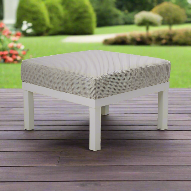 Telescope Casual Larssen Cushion Aluminum Outdoor Ottoman