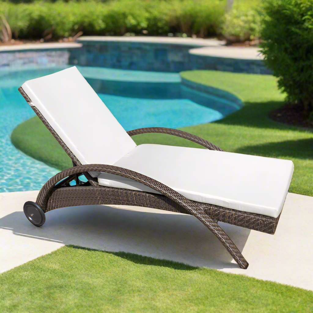 Hospitality Rattan Atlantis Chaise Lounge