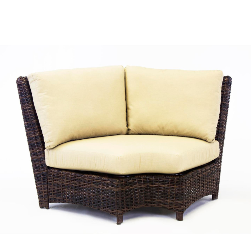 Replacement Cushions for South Sea Rattan Saint Tropez Wicker Sectional Corner