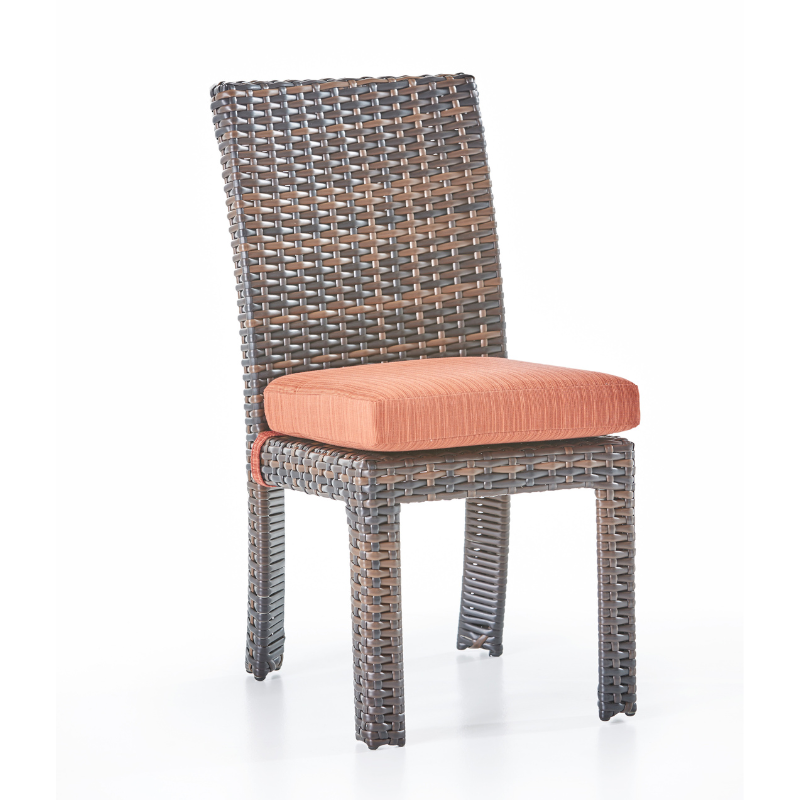 Replacement Cushions for South Sea Rattan Saint Tropez Wicker Dining Side Chair
