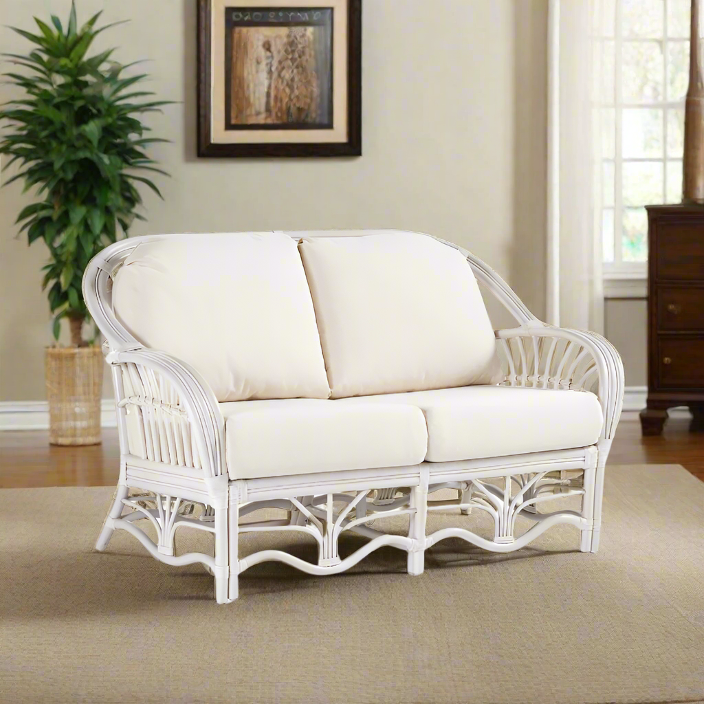 Replacement Cushions for South Sea Rattan Palm Harbor Loveseat