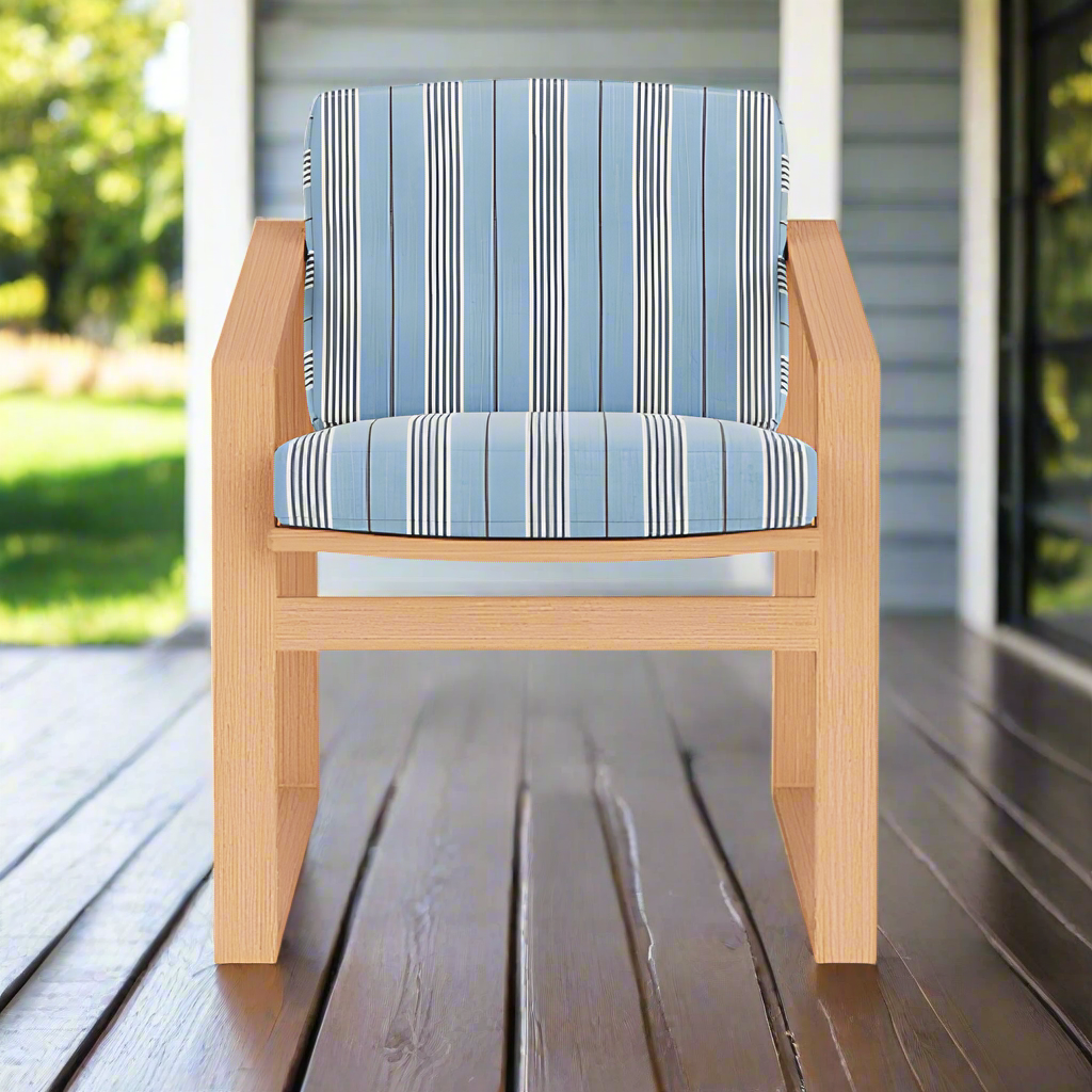 Lloyd Flanders Pursuit Dining Armchair