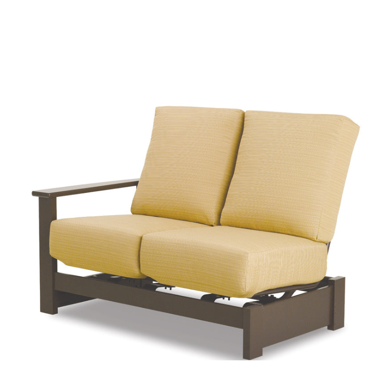 Telescope Casual Leeward MGP Cushion Outdoor Right Arm Two-Seat Hidden Motion Sectional
