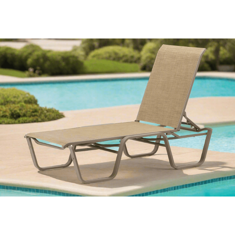 Telescope Casual Aruba II Sling Lay-Flat Stacking Chaise