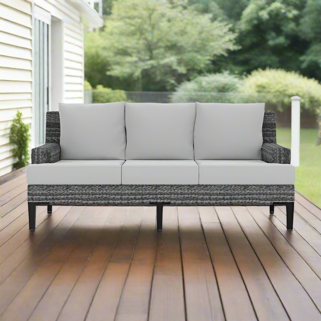 Source Furniture Island Bay Sofa - Gray