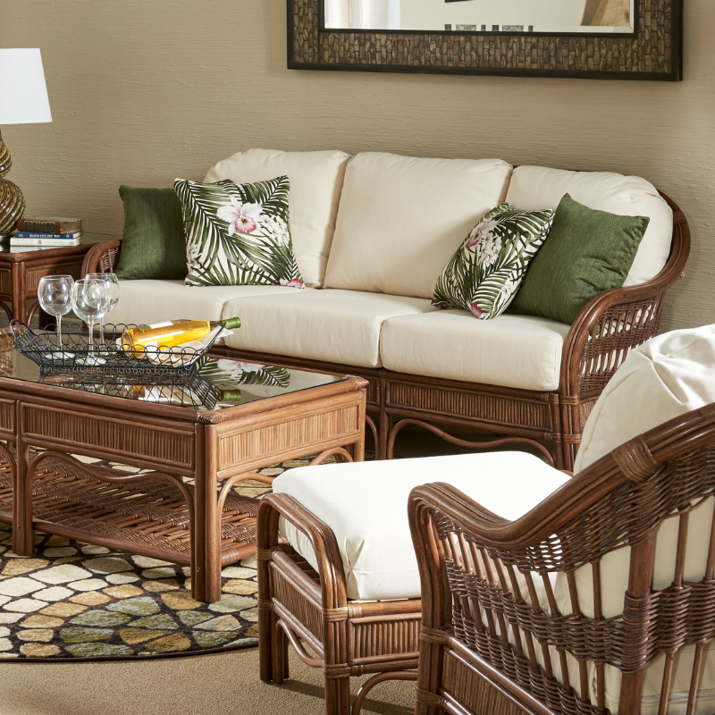 South Sea Rattan Bermuda Indoor Sofa