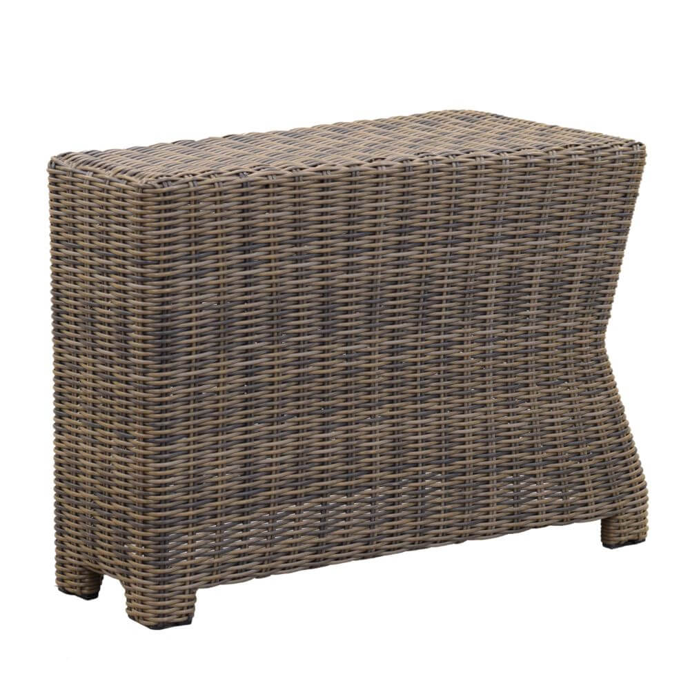 Forever Patio Cypress Wicker Wedge End Table