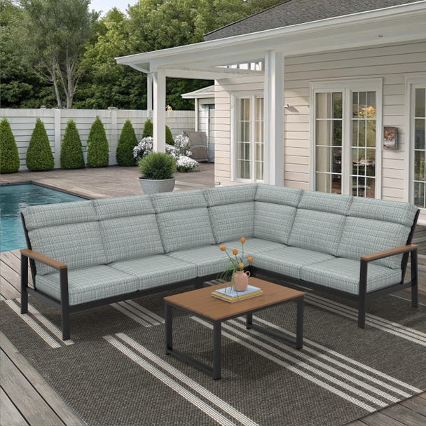 NorthCape International Windsor 5-Piece Modular Patio Set