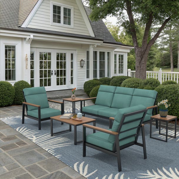 NorthCape International Windsor 6-Piece Seating Patio Set