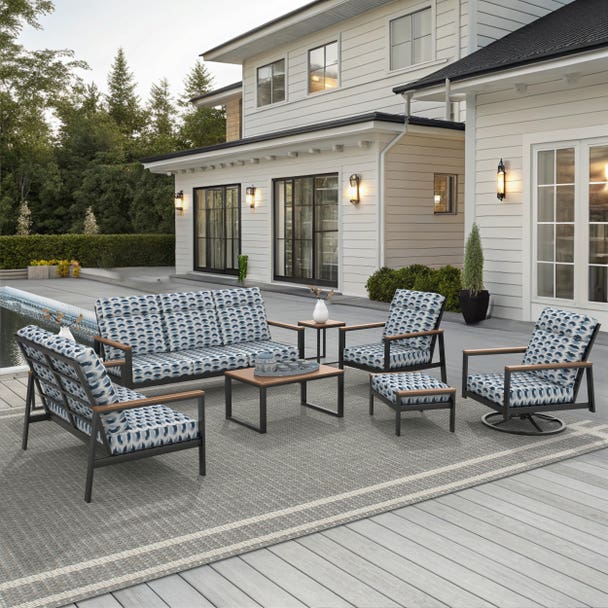 NorthCape International Windsor 8-Piece Ultimate Patio Set