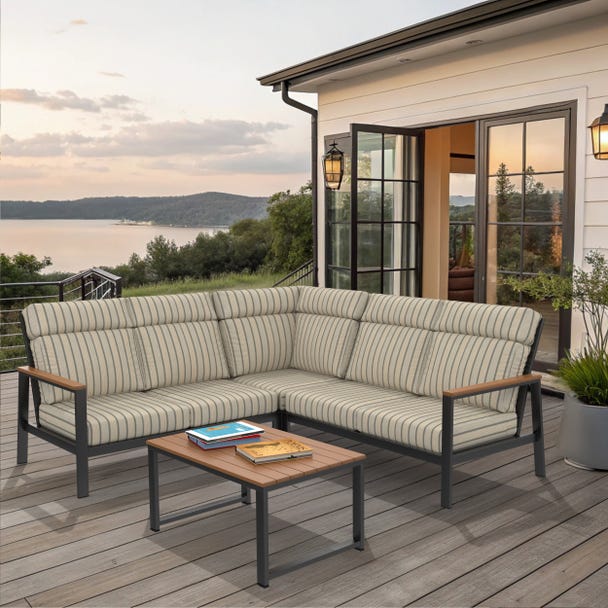 NorthCape International Windsor Patio 3-Piece Sectional Set