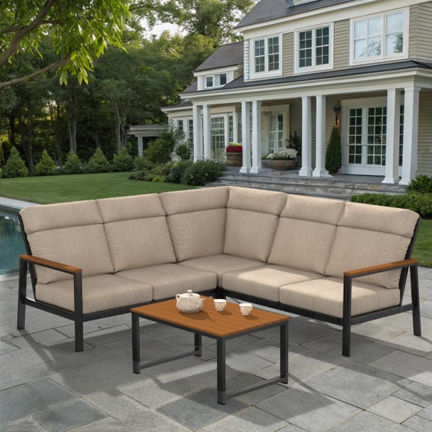 NorthCape International Windsor Patio 3-Piece Sectional Set