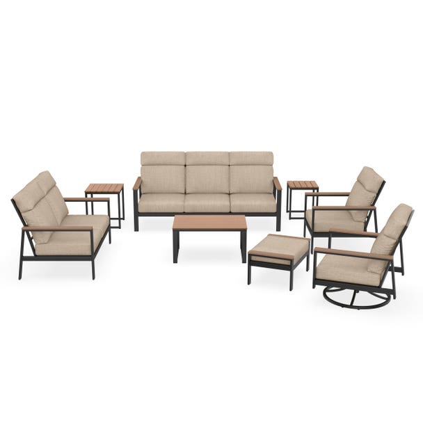 NorthCape International Windsor 8-Piece Ultimate Patio Set