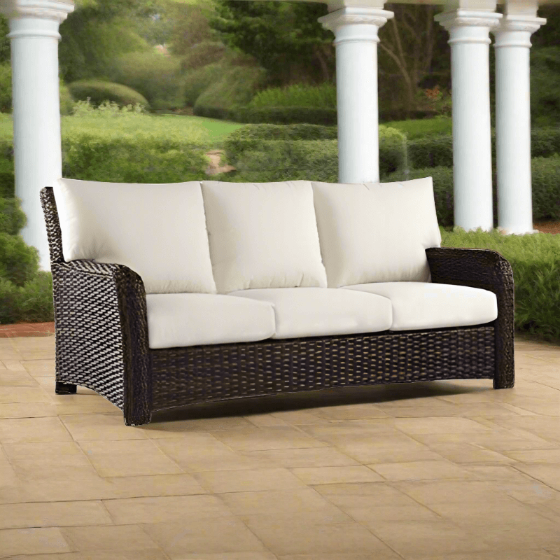 Replacement Cushions for South Sea Rattan Saint Tropez Wicker Sofa