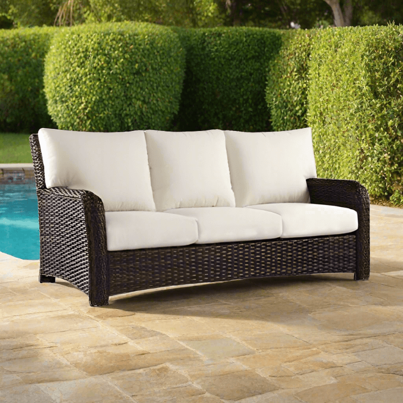 Replacement Cushions for South Sea Rattan Saint Tropez Wicker Sofa