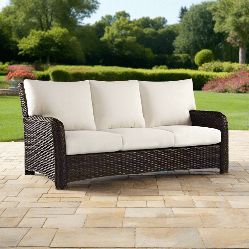 Replacement Cushions for South Sea Rattan Saint Tropez Wicker Sofa