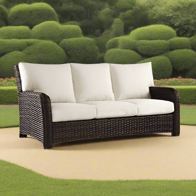 Replacement Cushions for South Sea Rattan Saint Tropez Wicker Sofa