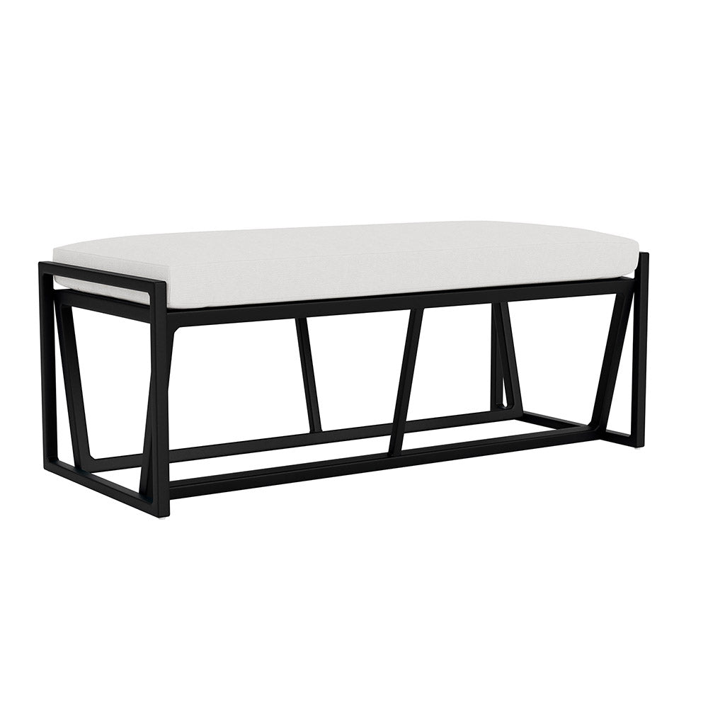 Lloyd Flanders Summit Loveseat Ottoman