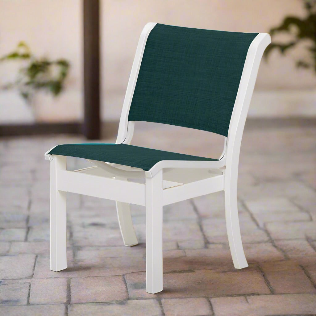 Telescope Casual Leeward MGP Sling  Stacking Armless Side Chair