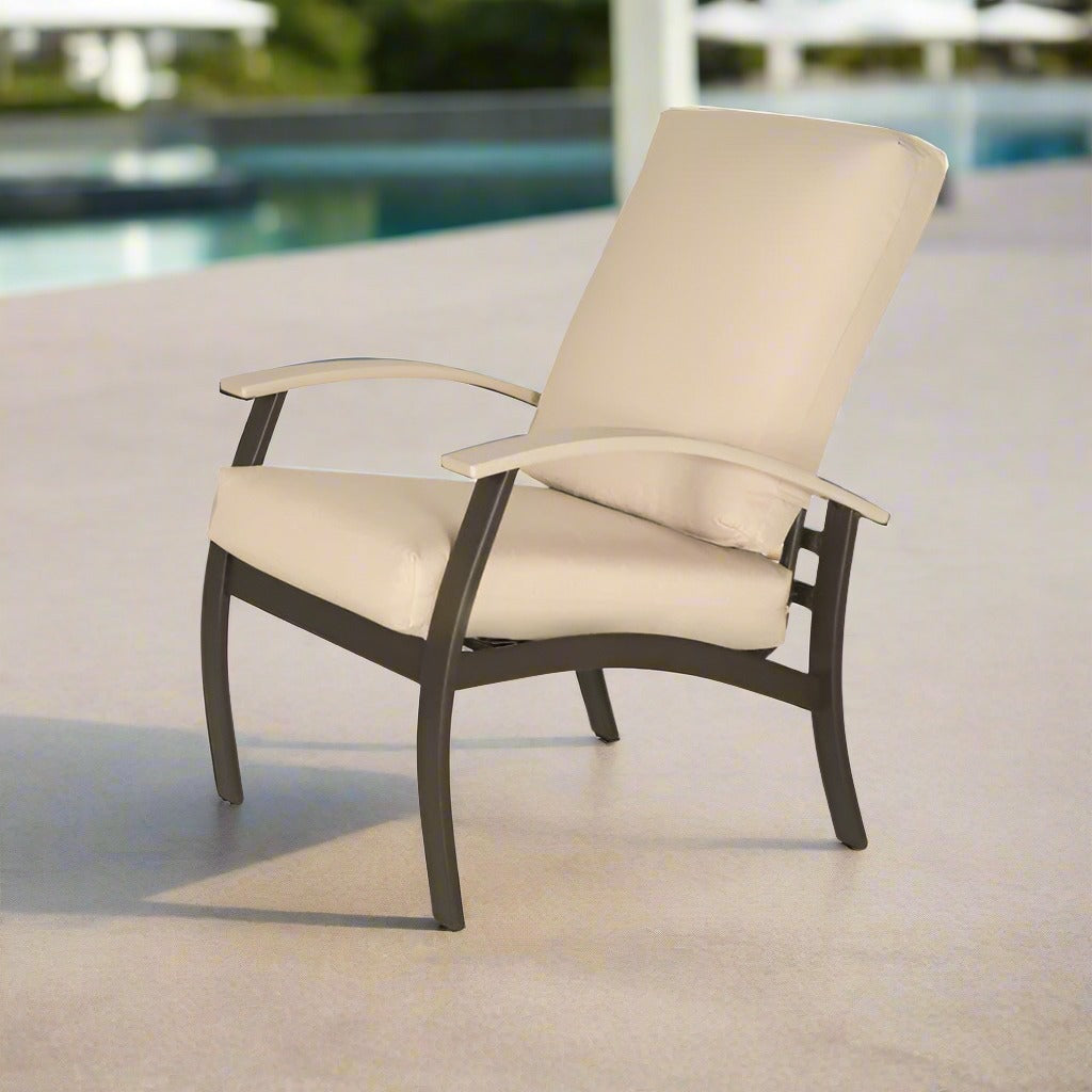 Telescope Casual Belle Isle Cushion Arm Chair