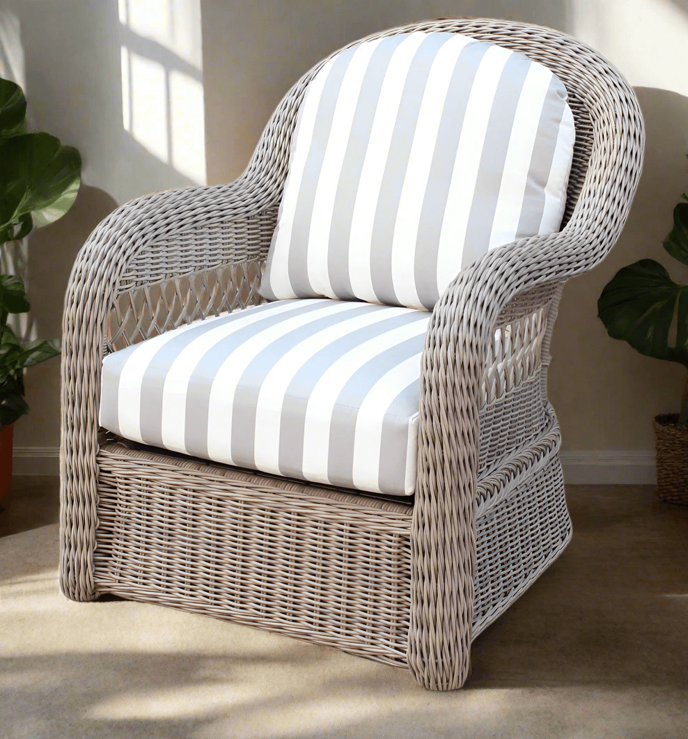 South Sea Rattan Arcadia Wicker Lounge Chair