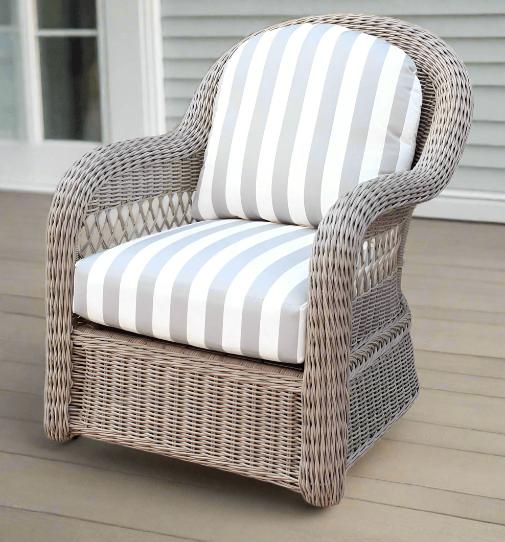 South Sea Rattan Arcadia Wicker Lounge Chair