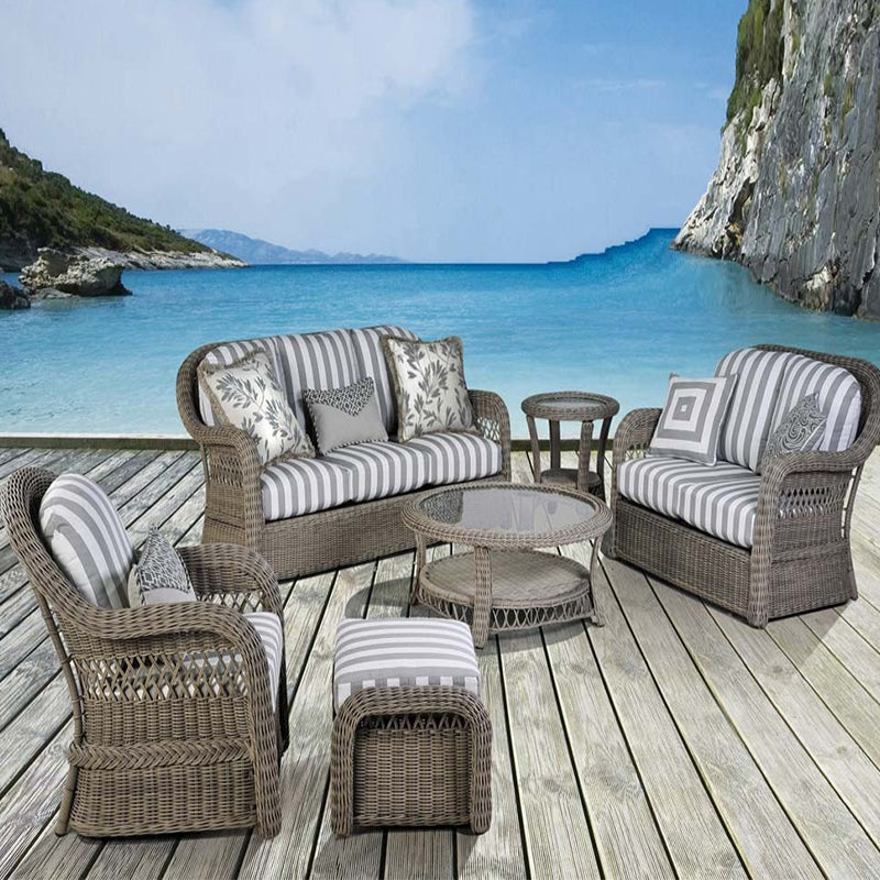 South Sea Rattan Arcadia Wicker Patio Conversation Set