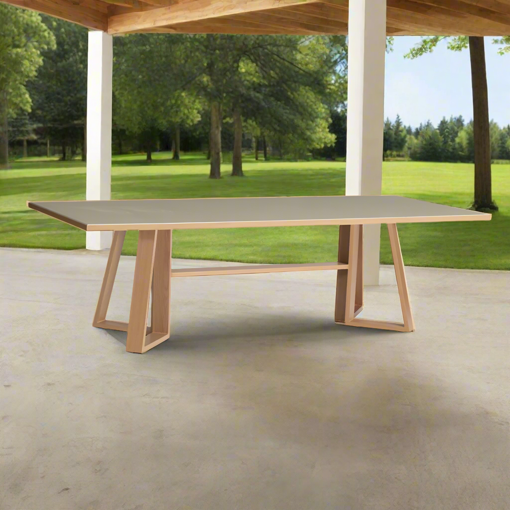 Lloyd Flanders Pursuit 86" Rectangular Dining Table