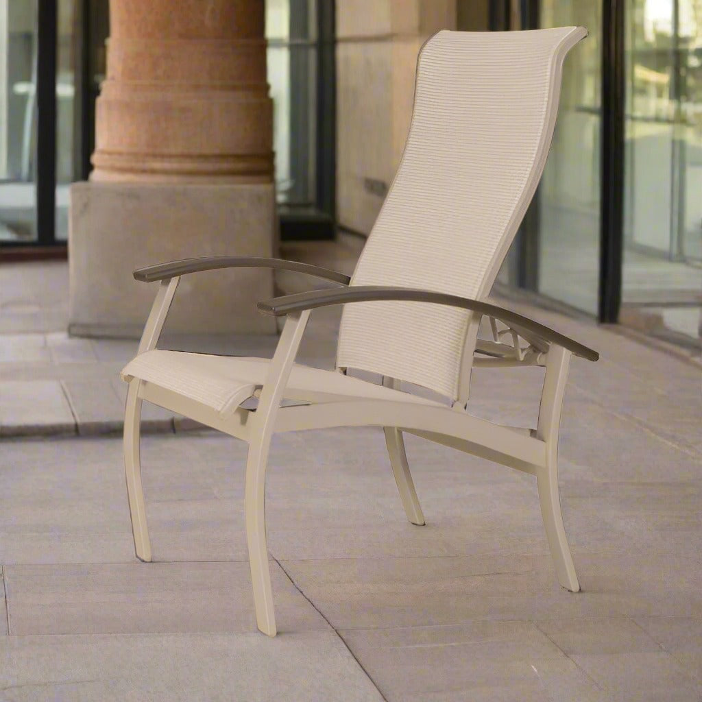 Telescope Casual Belle Isle Sling Multi-Position Dining Chair