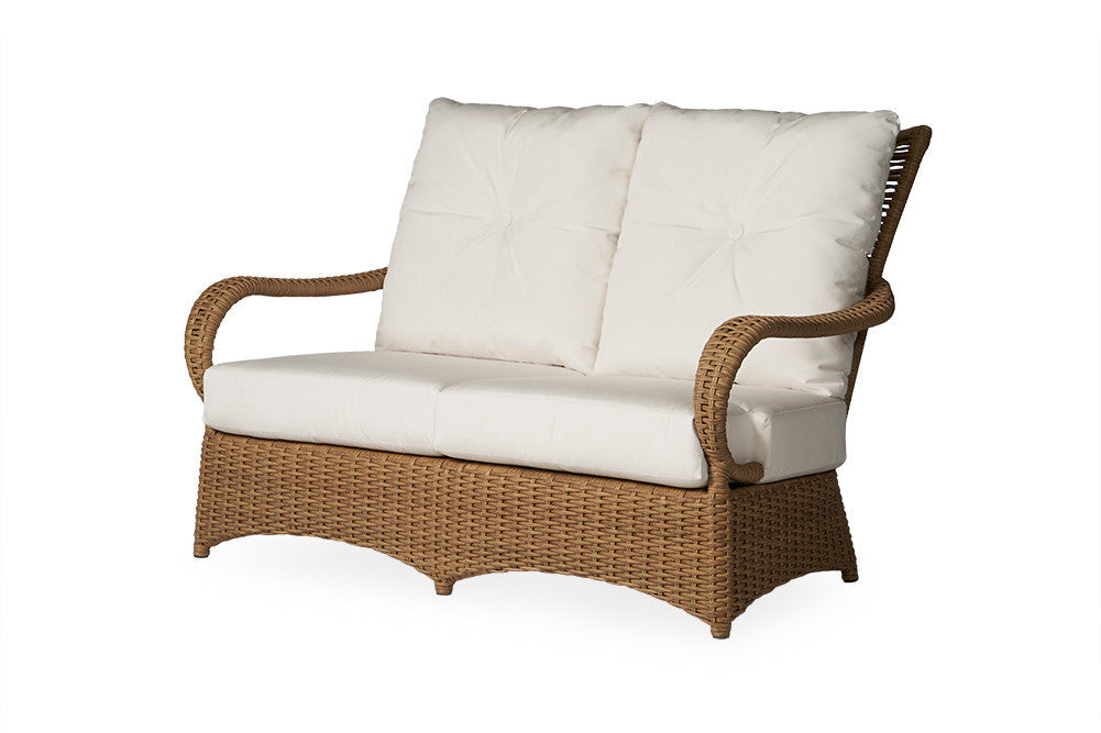 Lloyd Flanders Magnolia Woven Vinyl Loveseat