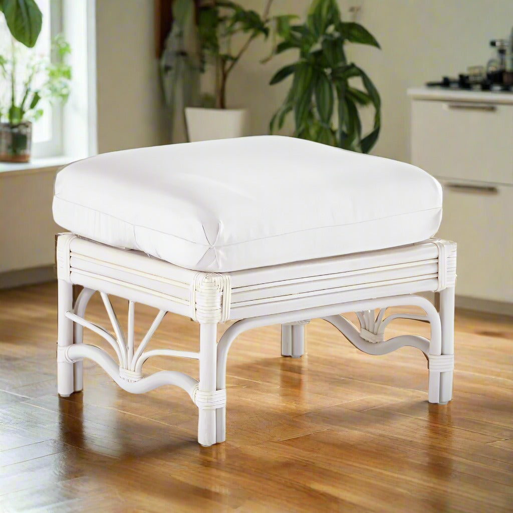 Replacement Cushions for South Sea Rattan Palm Harbor Ottoman