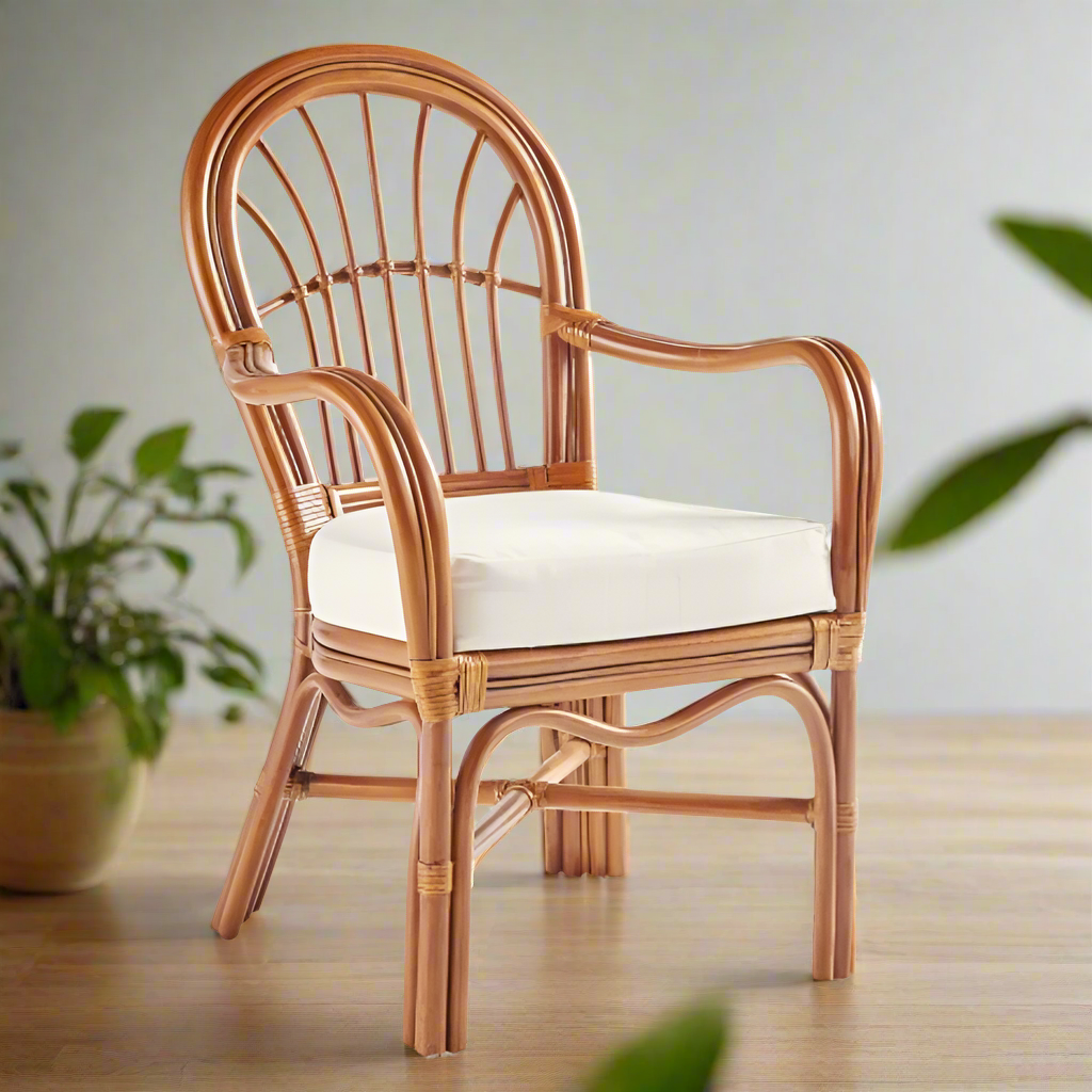 Replacement Cushions for South Sea Rattan Palm Harbor Dining Arm and Armless Chair