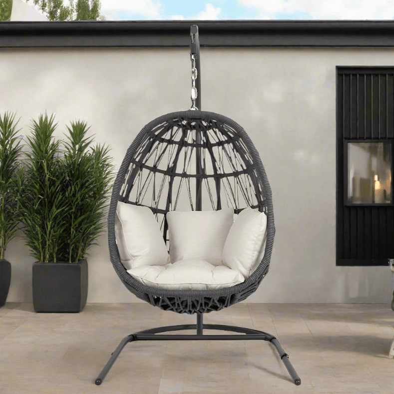 Sunset West Milano Hanging Chair with Cushions