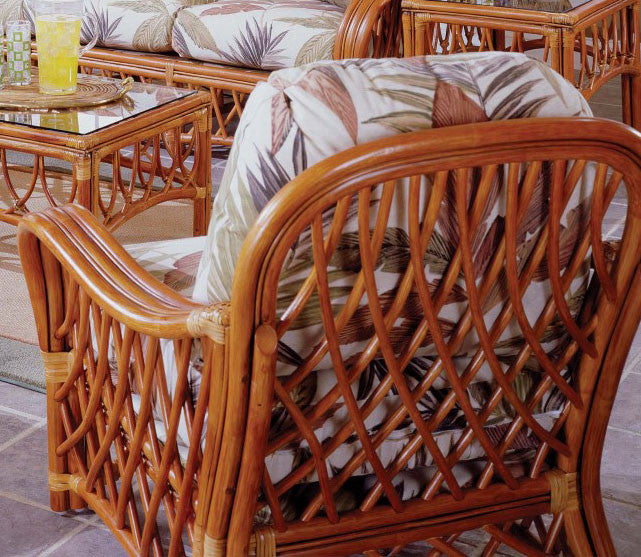 South Sea Rattan Antigua Indoor Lounge Chair