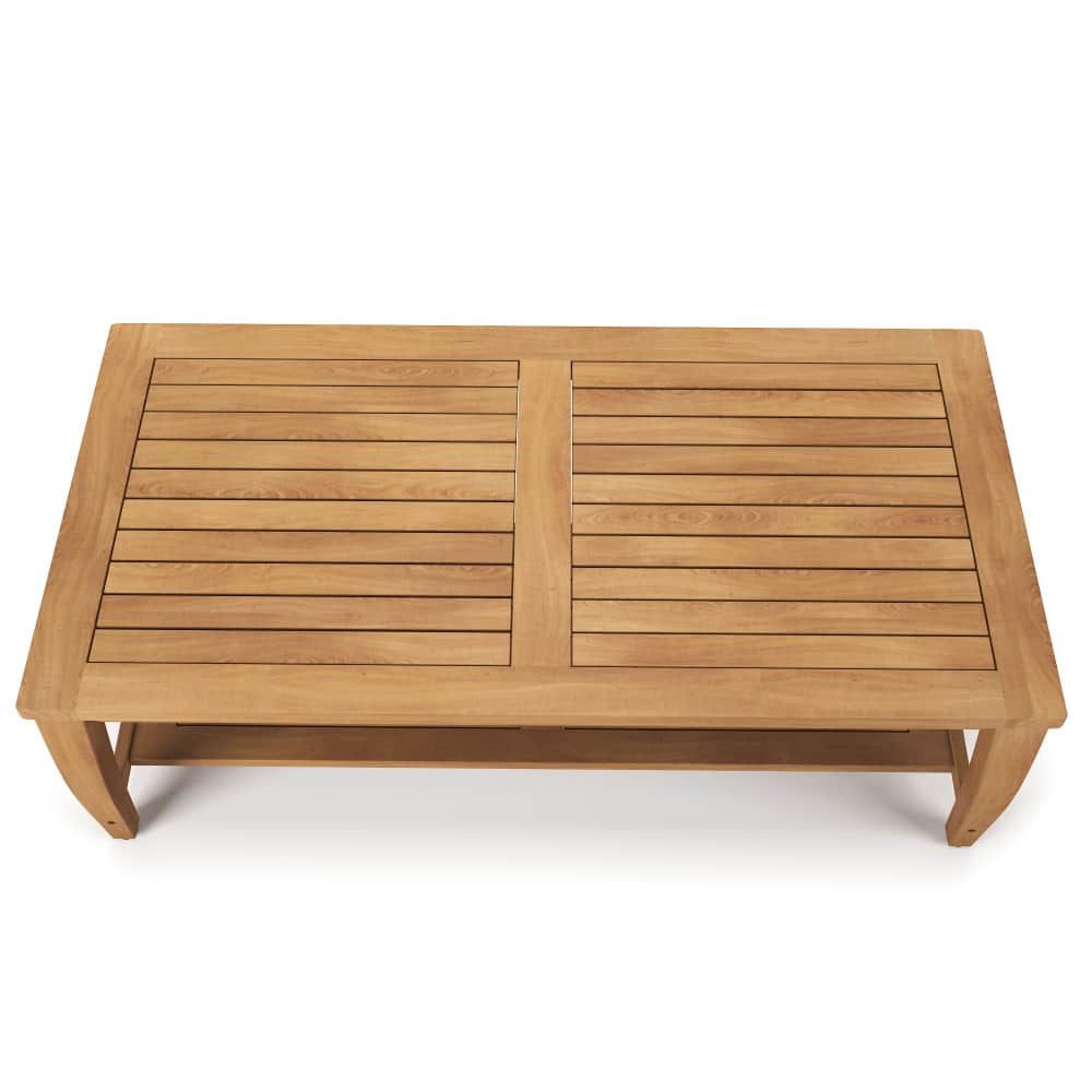 Forever Patio Laguna Teak Rectangle Coffee Table by NorthCape International