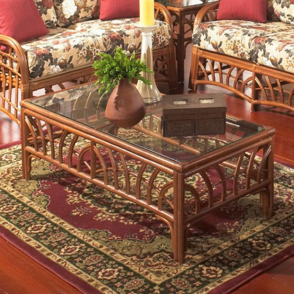 South Sea Rattan New Kauai Indoor Coffee Table