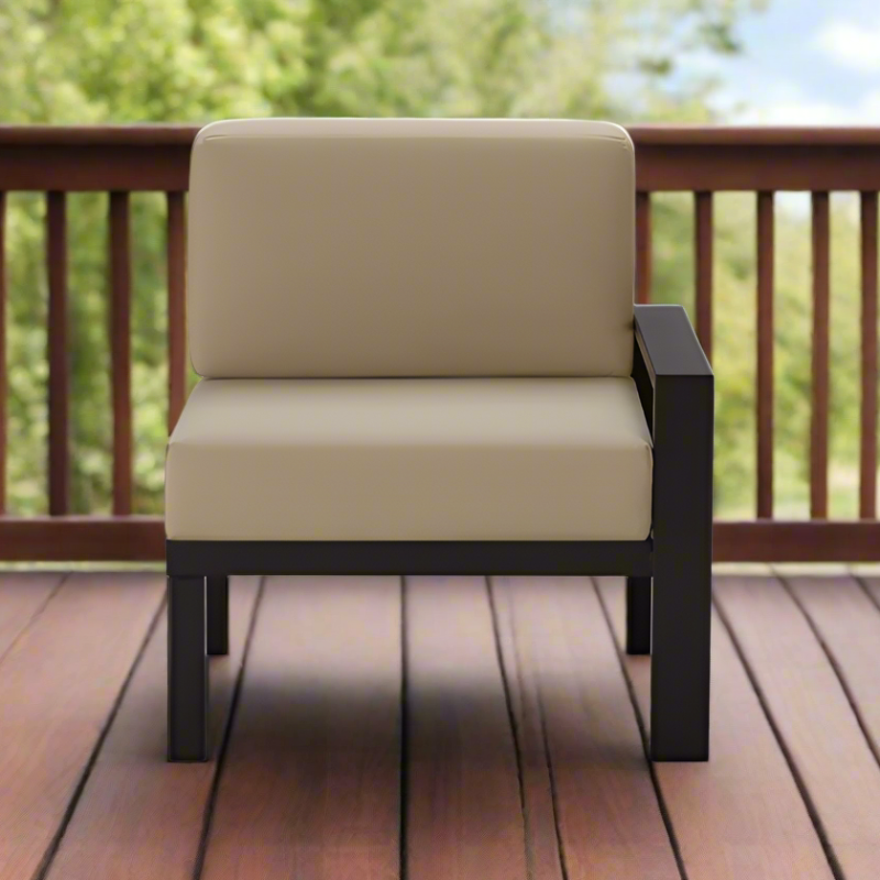 Telescope Casual Larssen Cushion Aluminum Outdoor End Section