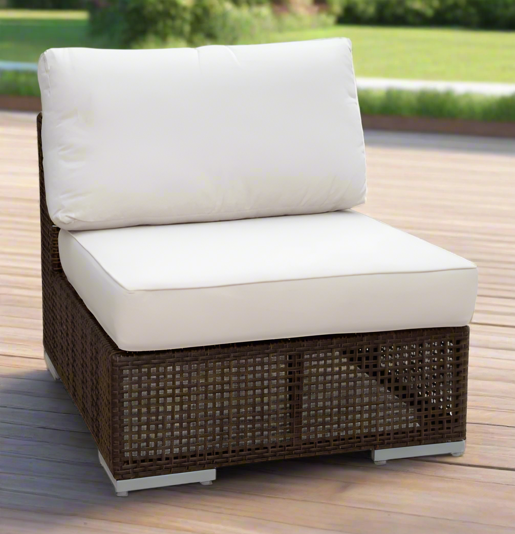 Hospitality Rattan Atlantis Modular Armless Chair