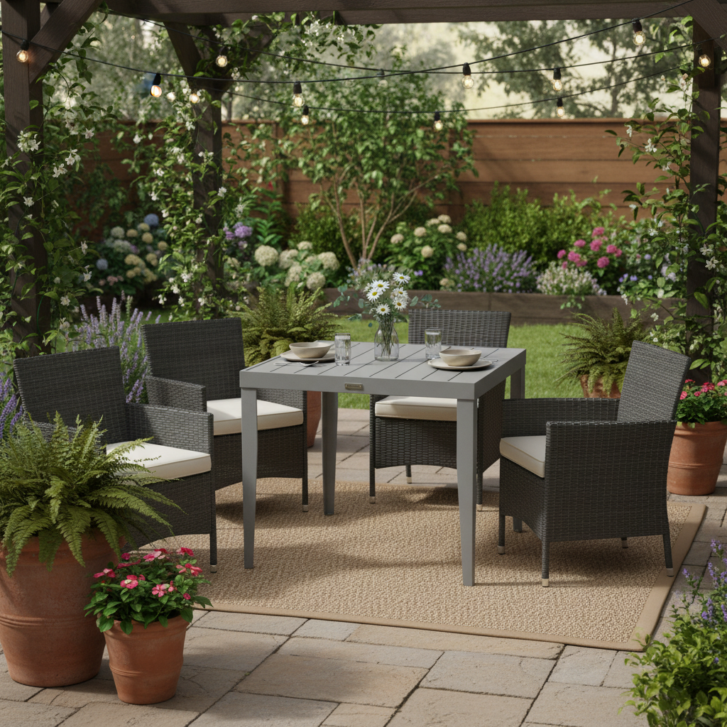 DecoScape South Beach Dining Table - Square