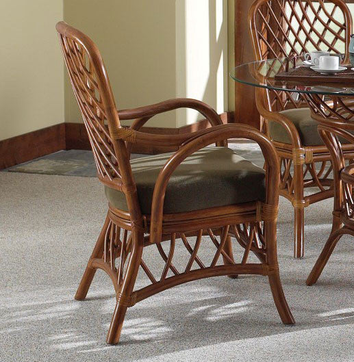 South Sea Rattan Antigua Indoor Dining Room Set