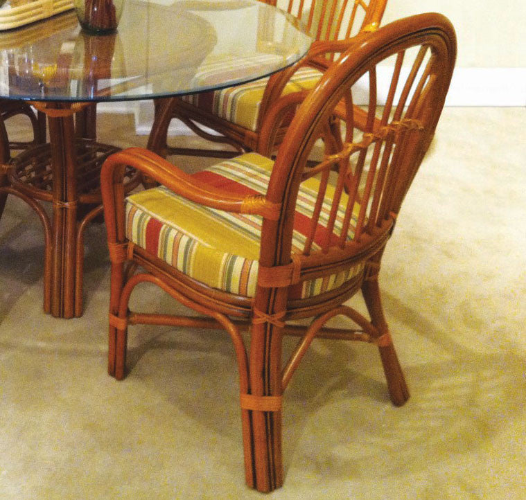 South Sea Rattan Palm Harbor Indoor Dining Set