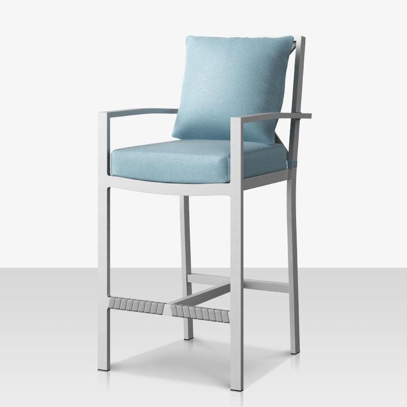 Source Furniture Dynasty Aluminum Bar Arm Chair