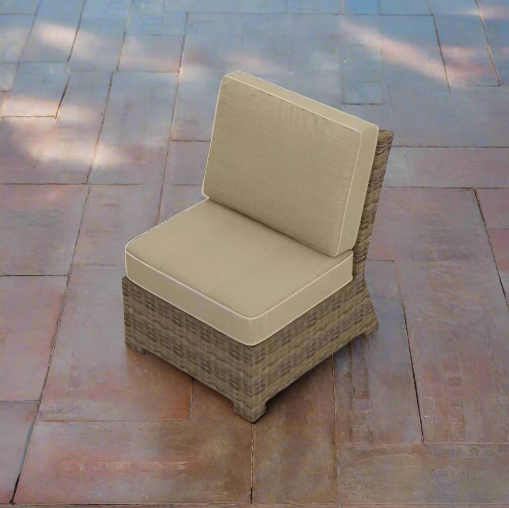 Forever Patio Cypress Wicker Sectional Middle Chair