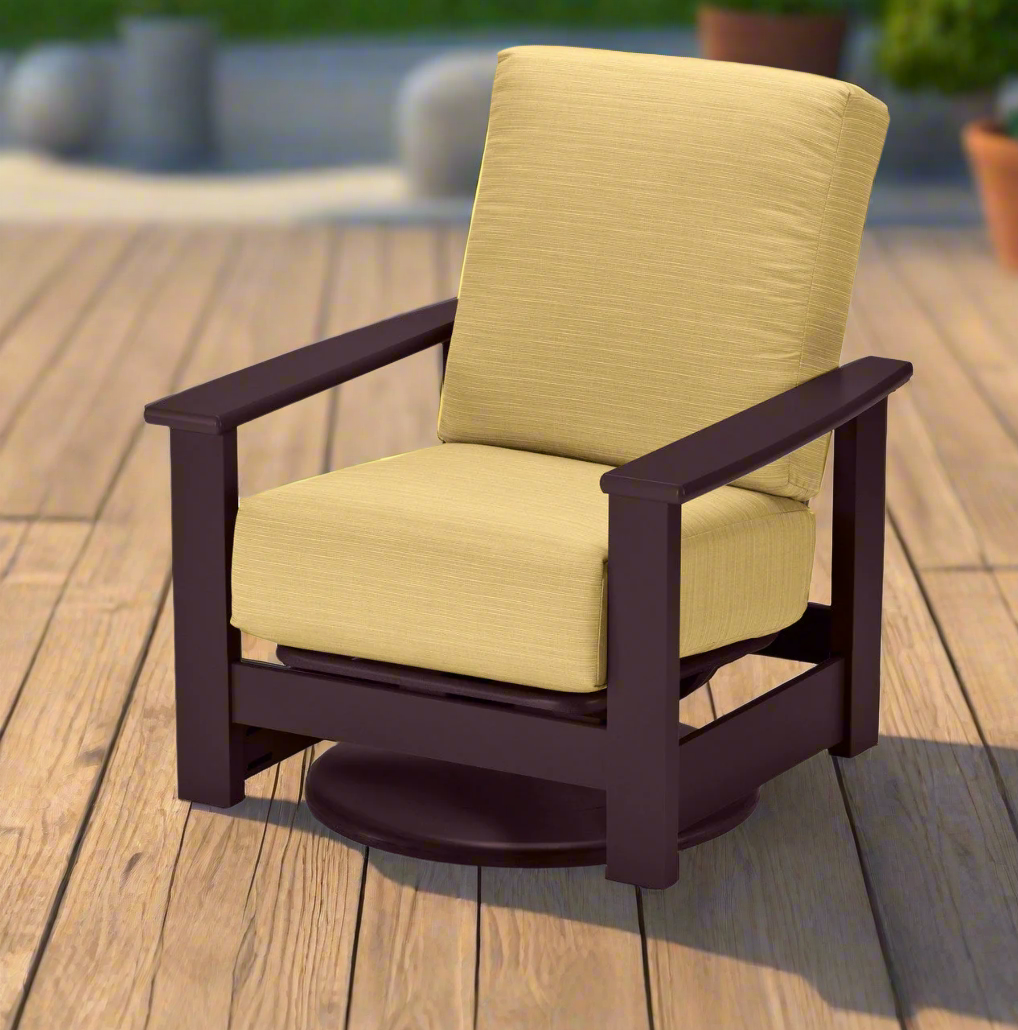 Telescope Casual Leeward MGP Cushion Outdoor Swivel Hidden Rocker