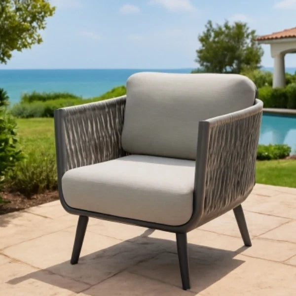 Elementi Milano Rope Outdoor Lounge Chair