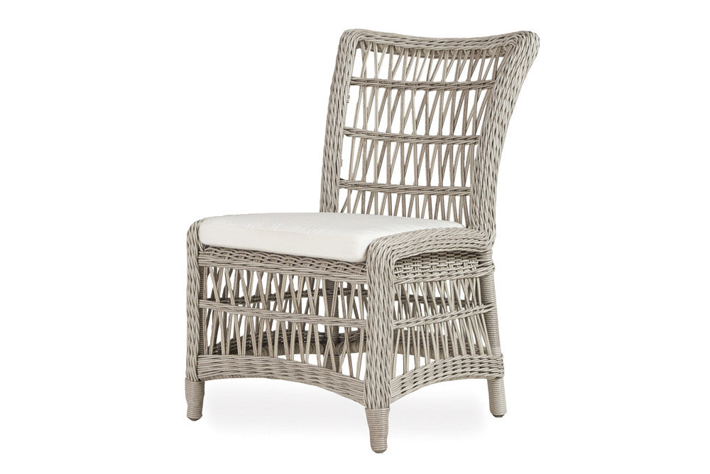 Lloyd Flanders Mackinac Woven Vinyl Armless Dining Chair