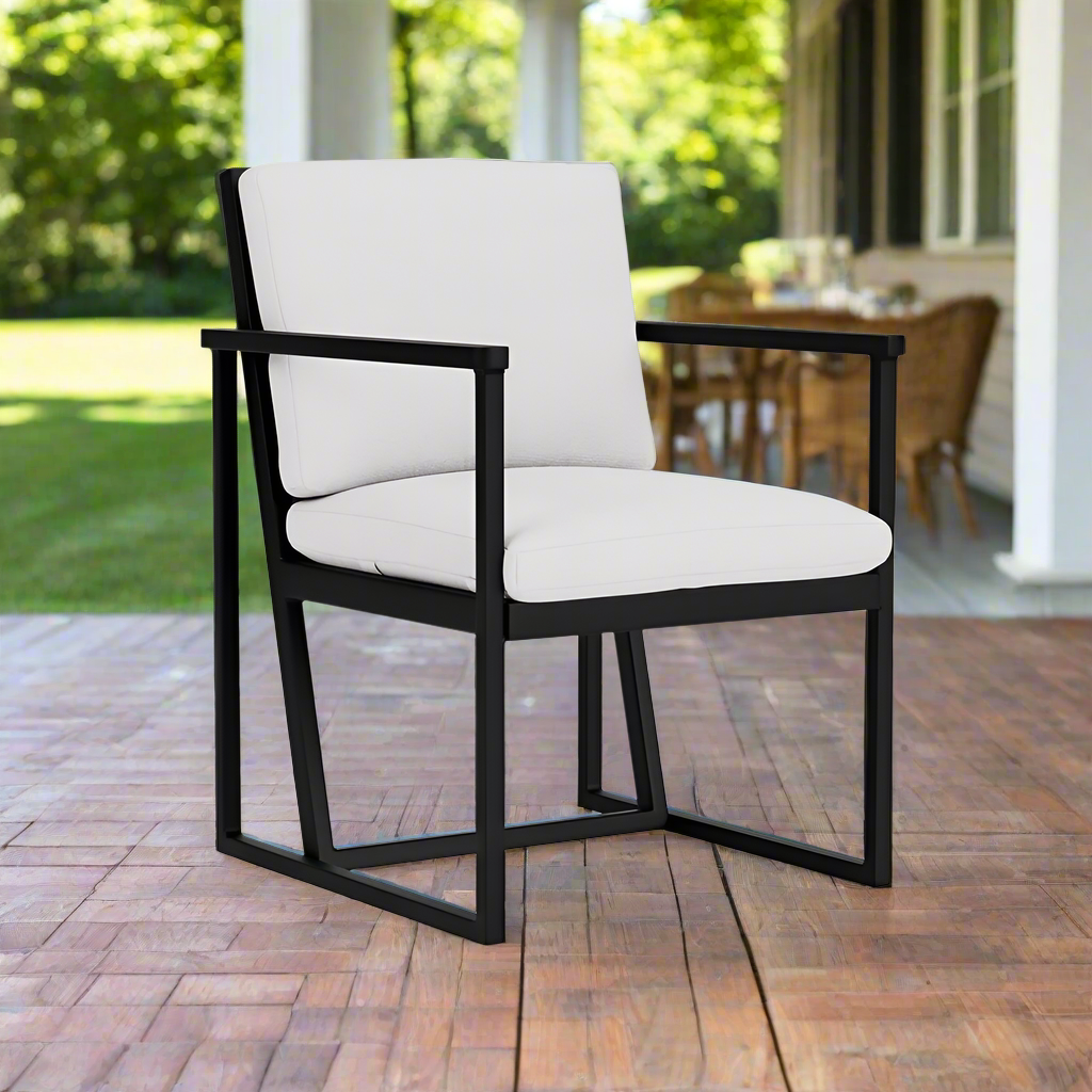 Lloyd Flanders Summit Dining Armchair
