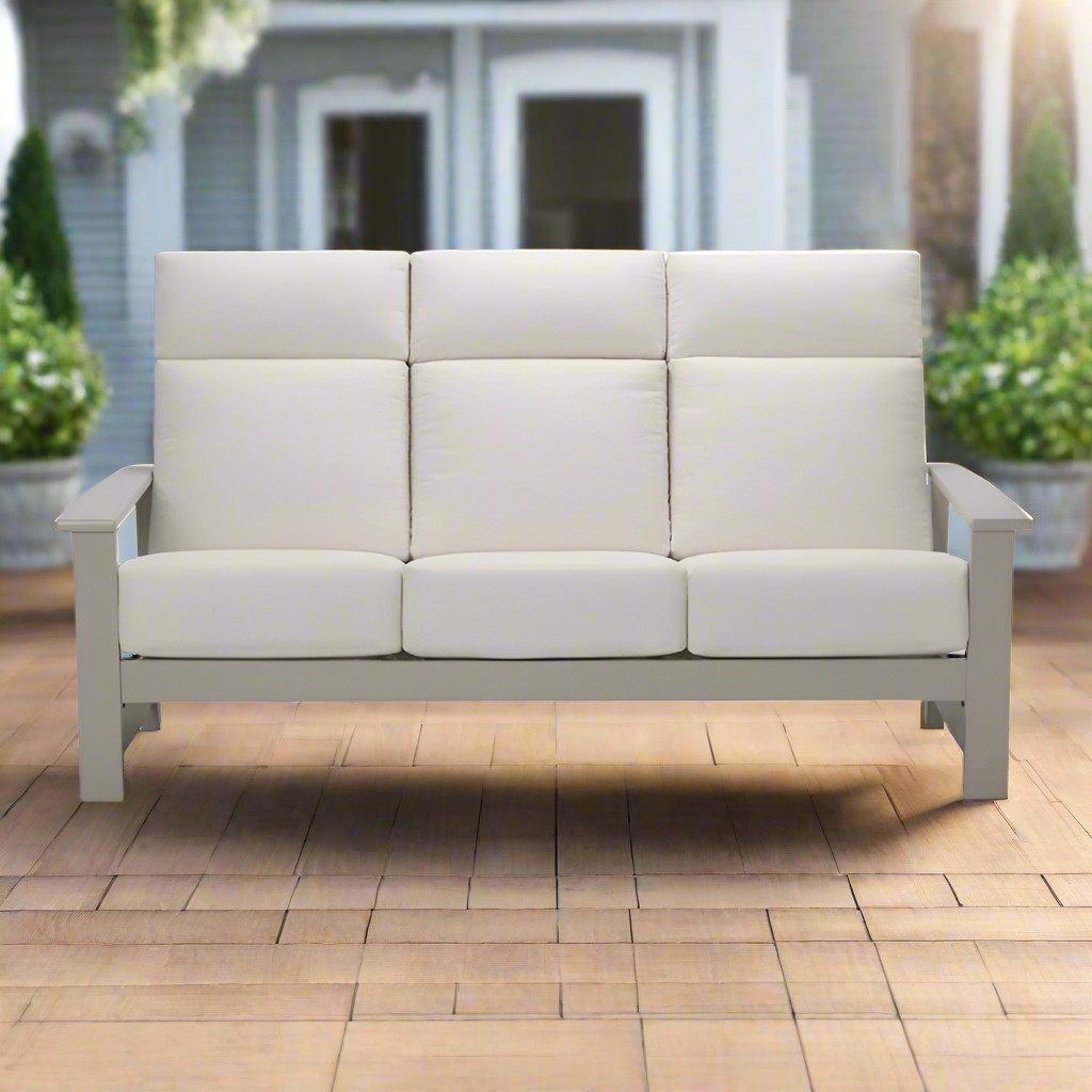 Telescope Casual Leeward MGP Cushion Outdoor Supreme Sofa with MGP Arms