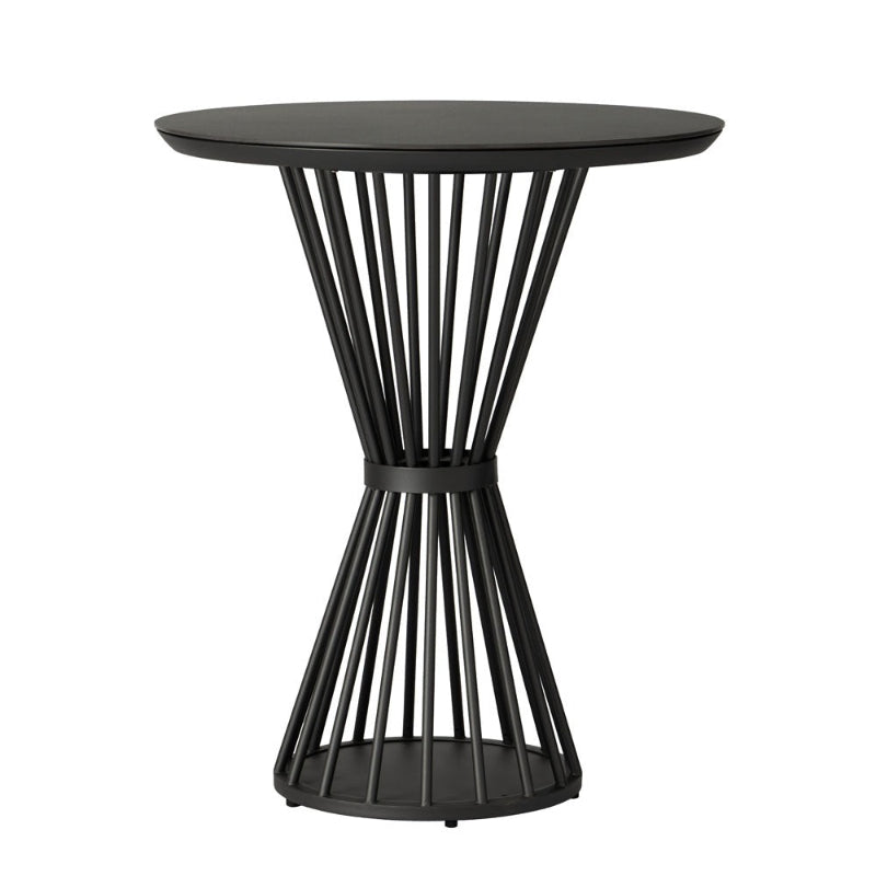 Lloyd Flanders Escape Aluminum 36" Round Bar Table